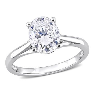 Sofia B. 2 cttw Oval Shaped Moissanite Solitaire Ring