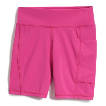 3 Paces Big Girls' Randi Solid Bike Shorts