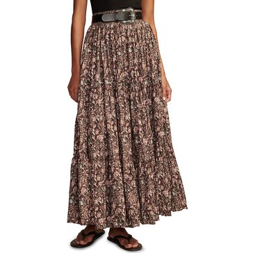Lucky Brand Women's Tiered Maxi Skirt
