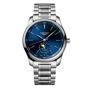 Longines Men's Master Collection Moonphase Bracelet Automatic Watch