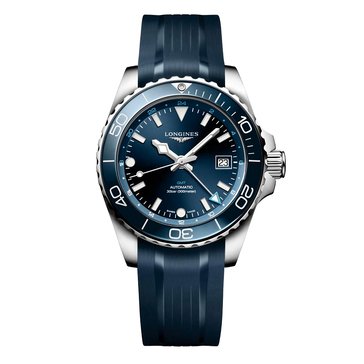 Longines Men's HydroConquest GMT Strap Watch