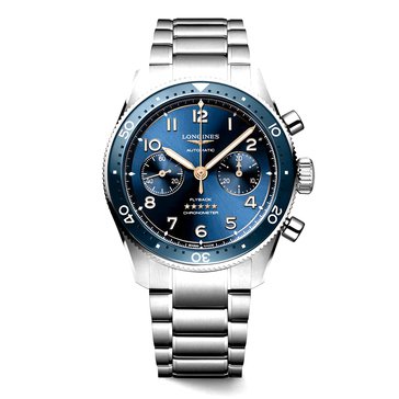 Longines Men's Spirit Flyback Bracelet Chronograph Watch