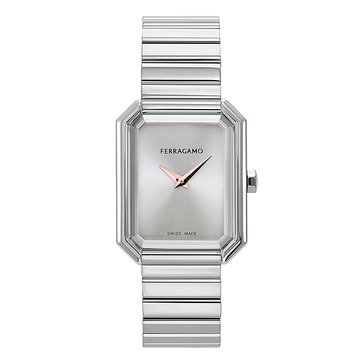 Salvatore Ferragamo Women's Crystal Sunray Dial Bracelet Watch