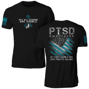 Til Valhalla Project Men's PTSD Awareness Men's T-Shirt