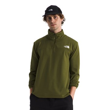 The North Face Men's Cedar Trail Grid Fleece 1/4 Zip Jacket