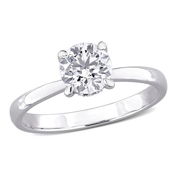 Created Forever 1 cttw Lab Grown Diamond 6.3MM Solitaire Engagement Ring