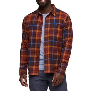 Cotopaxi Men's Quedo Long Sleeve Plaid Flannel Shirt