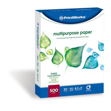  Printworks 8-1/2 X 11 Multi-Purpose Paper, 500 Sheets