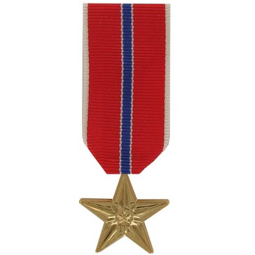 Medal Miniature Anodized Bronze Star