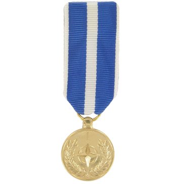 Medal Miniature Anodized NATO Kosovo