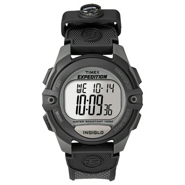 Timex Men's Expedition Chrono Alarm Timer Nylon Watch, 41mm