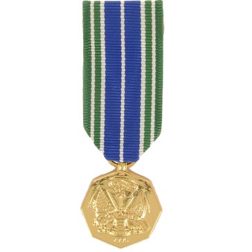 Medal Miniature Anodized Army Achievement
