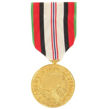 Medal Large Anodized Afghanistan Campaign