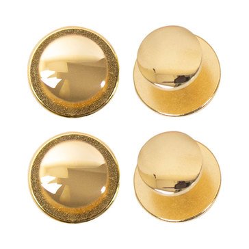 Shirt Studs Gold Plated SET of 4