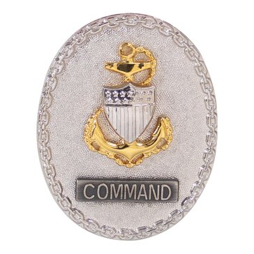 USCG ID Badge Large Command E7 EM Advisor 