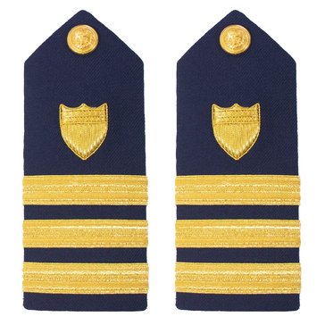 USCG Men's Hard Boards Gold Shield CDR