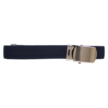 USAF Women's Belt Blue Elastic Mirror Finish With Buckle & Tip