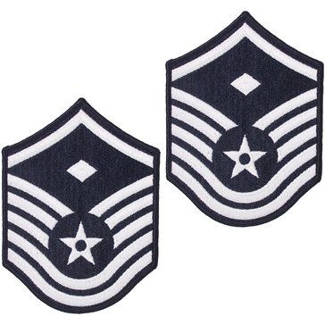 USAF Chevron Regular M MSTSGT With Diamond