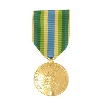 Medal Large Anodized Armed Forces Service