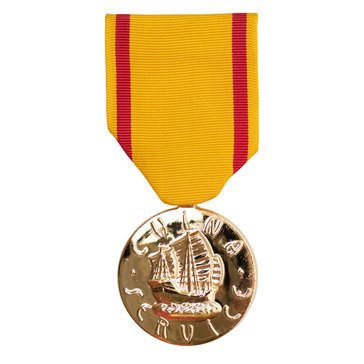 Medal Large Anodized Navy China Service