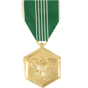 Medal Large Anodized USA Commendation