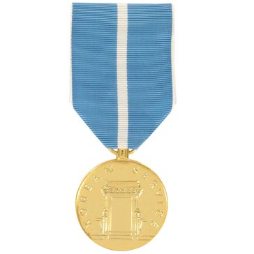 Medal Large Anodized Korean Service