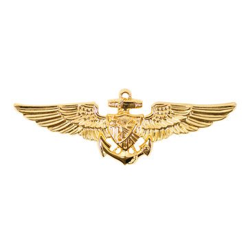 Warfare Badge Full Size ASTRONAUT AVIATOR  Gold