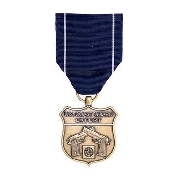 Medal Large USCG Expert Pistol