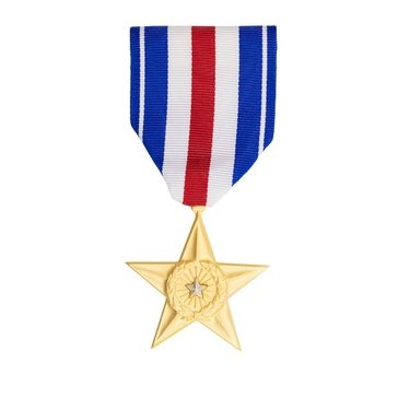 Medal Large Silver Star