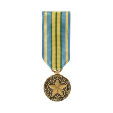 Medal Miniature Outstanding Volunteer Service