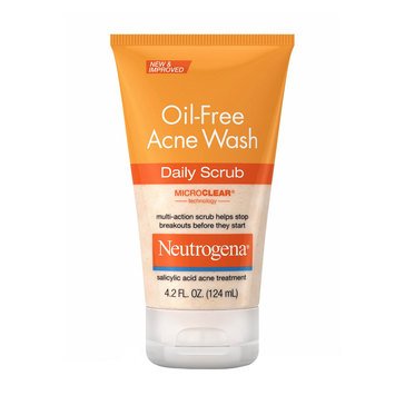 Neutrogena Oil Free Acne Wash Scrub  4.2oz
