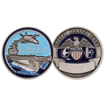 Challenge USN Slogan Coin