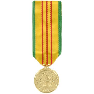Medal Miniature Anodized Vietnam Service