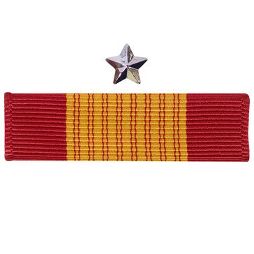 Ribbon Unit with Silver Star Republic of Vietnam Gallantry Cross 