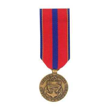 Medal Miniature Navy Reserve Meritorious Service