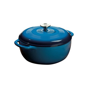 Lodge 6-Quart Enameled Cast Iron Dutch Oven