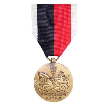 Medal Large WWII Occupation USMC