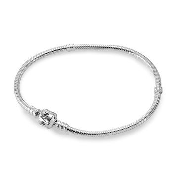 Pandora Iconic Silver Charm Bracelet, Size 7.5in