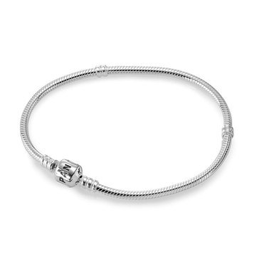 Pandora Iconic Silver Charm Bracelet, Size 7.9in