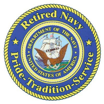 Mitchell Proffitt USN Retired Decal