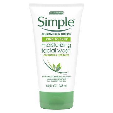 Simple Moisturizing Face Wash 5oz