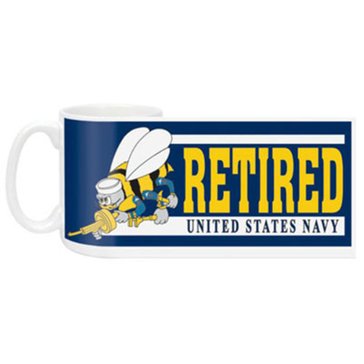 MCM Gifts USN Seabee Retired Mug