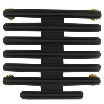 20 Ribbon Mounting Bar Holder BLACK METAL 1/8