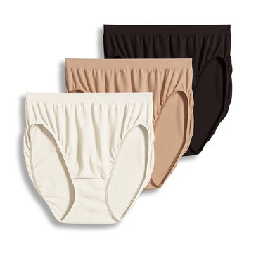 Jockey Women's Comfies 3-Pack French Cut Panties