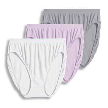 Jockey Women's Comfies 3-Pack Micro French Cut Panties