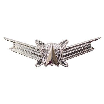 USAF Breast Badge Mirror Finish Space Regular