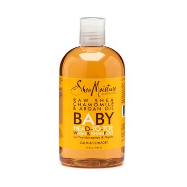 SheaMoisture Raw Shea Butter Baby Head-to-Toe Wash & Shampoo, 13oz