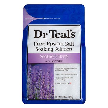 Dr. Teal's Soothe & Sleep Epsom Salt Soak with Lavender 3lbs