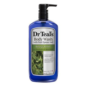 Dr. Teal's Relax & Relief Body Wash Eucalyptus & Spearmint 24oz