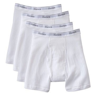 Hanes Men's 4-Pack Boxer Briefs